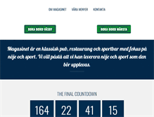 Tablet Screenshot of magget.nu